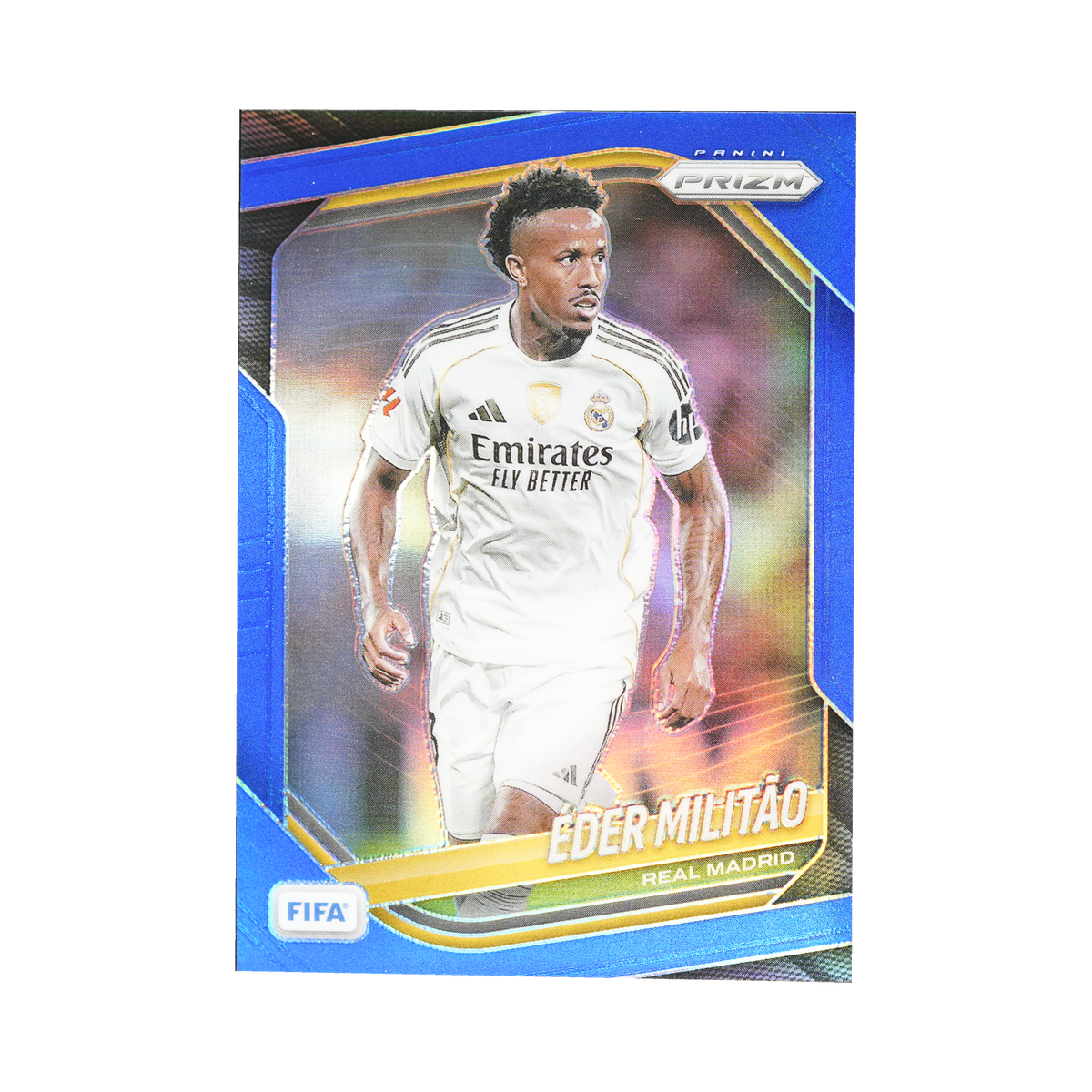 Éder Militão 2025/26 Panini Prizm FIFA #193 154/199, front extra view